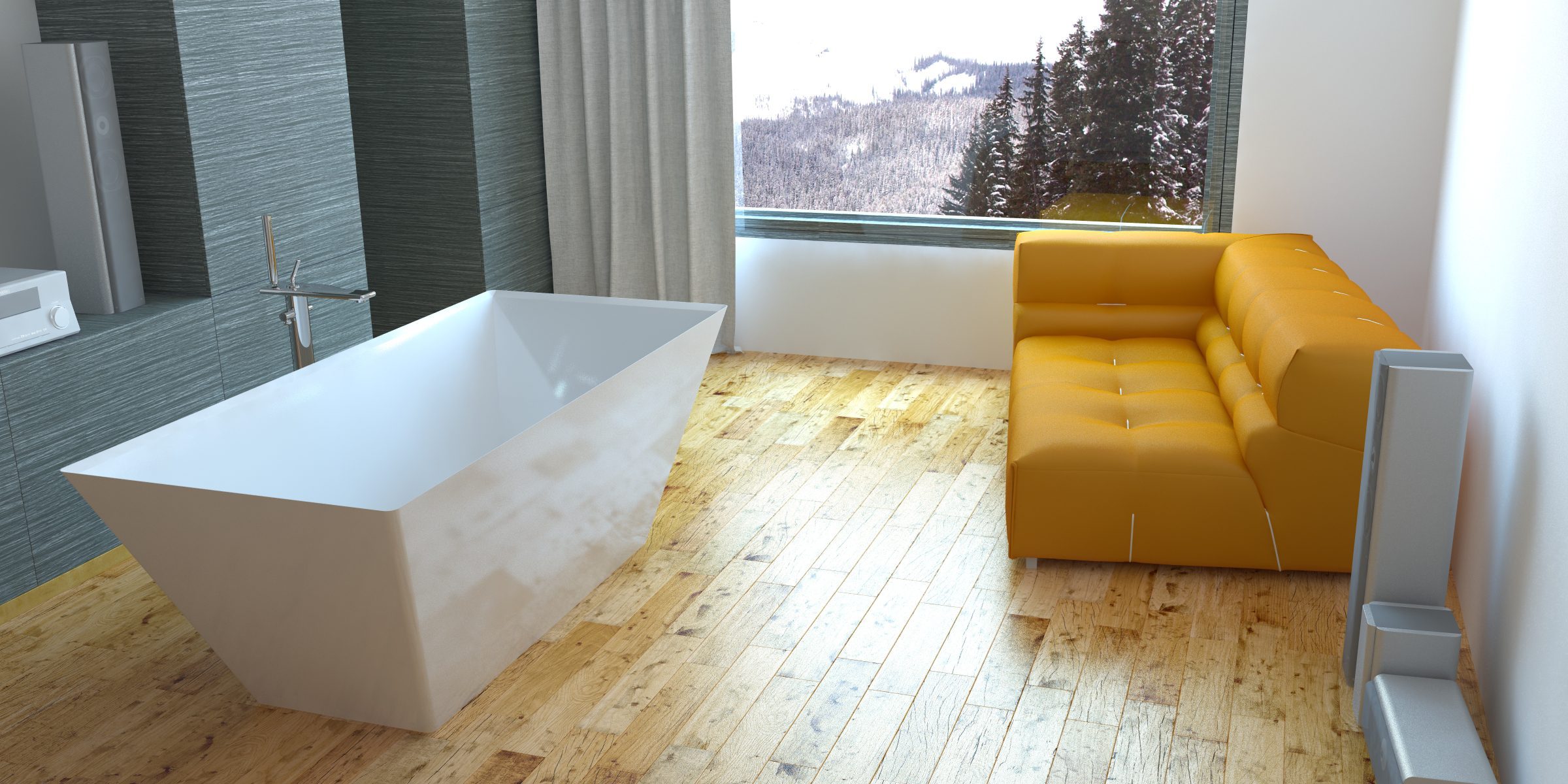 Kylpyamme Vispool Quadro 175