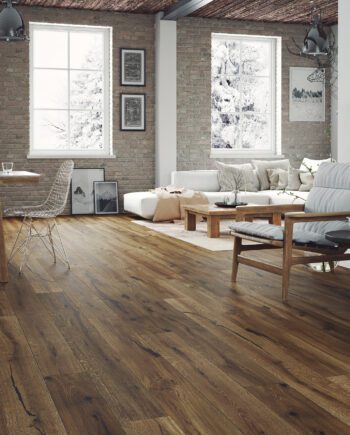 Parketti Tammi, Grande Porto, 1-sauvainen, viistetty, harjattu, petsattu, luonnonöljy