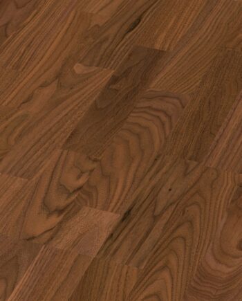 Parketti amerikkalainen pähkinä American walnut harmonious, 3-sauva, lakattu