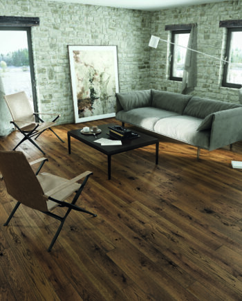 Parketti Tammi Nugat, 1-sauvainen, viistetty, petsattu, matta lakka 1.1