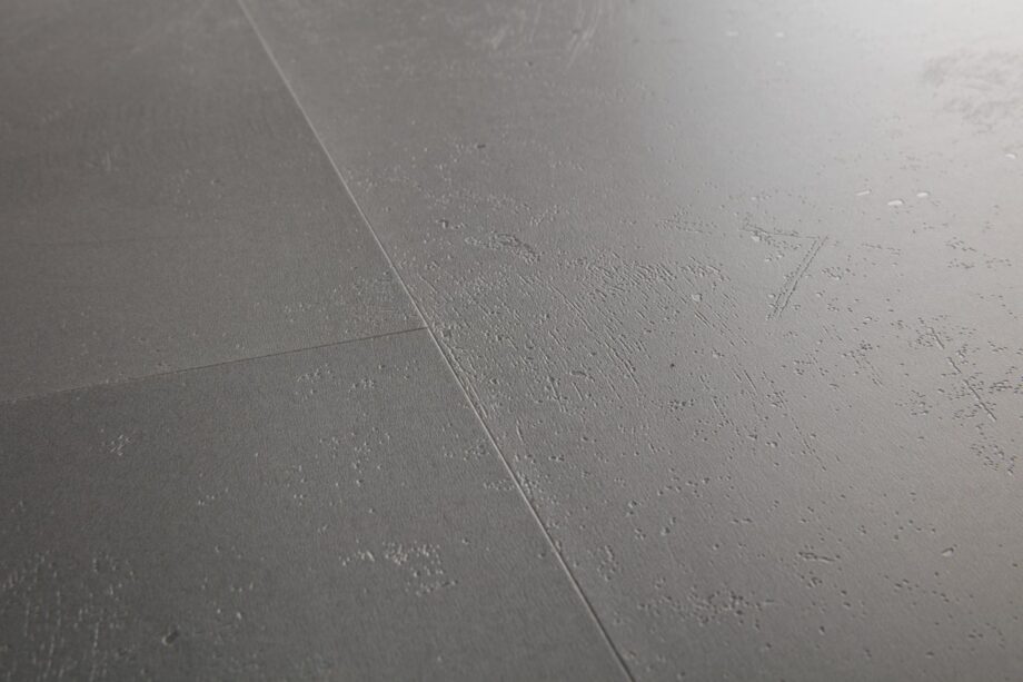 Vinyylilattia LVT QUICK STEP, Ambient Click Plus, Minimaalinen keskiharmaa, viistetty