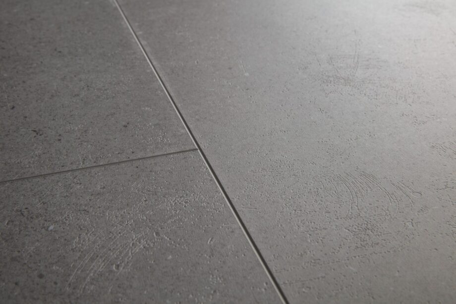 Vinyylilattia LVT QUICK STEP, Ambient Click Plus, Eläväinen Keskiharmaa, viistetty
