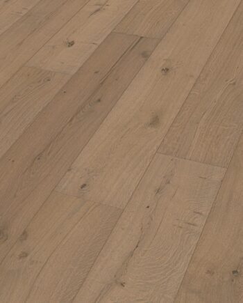 Parketti Tammi Meister Lindura Authentic greige oak, harjattu, 1 sauva, öljytty luonnonöljyllä