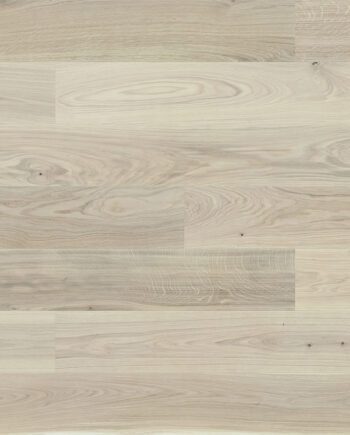 Parketti Tammi, White, 1-sauvainen, viistetty, harjattu, petsattu, matta lakka