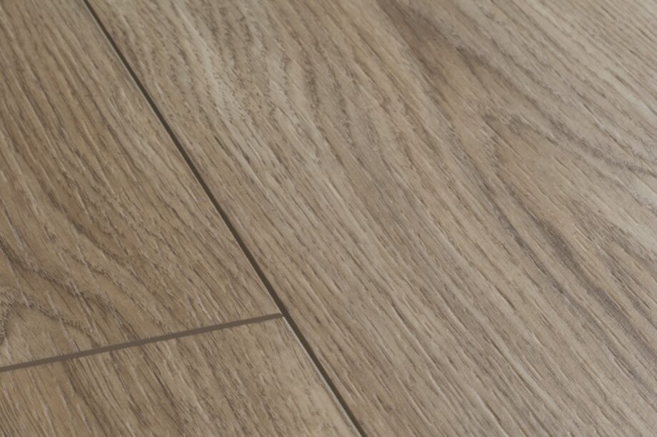 Vinyylilattia LVT QUICK STEP, Balance Click Plus, Cottage oak brown grey, viistetty