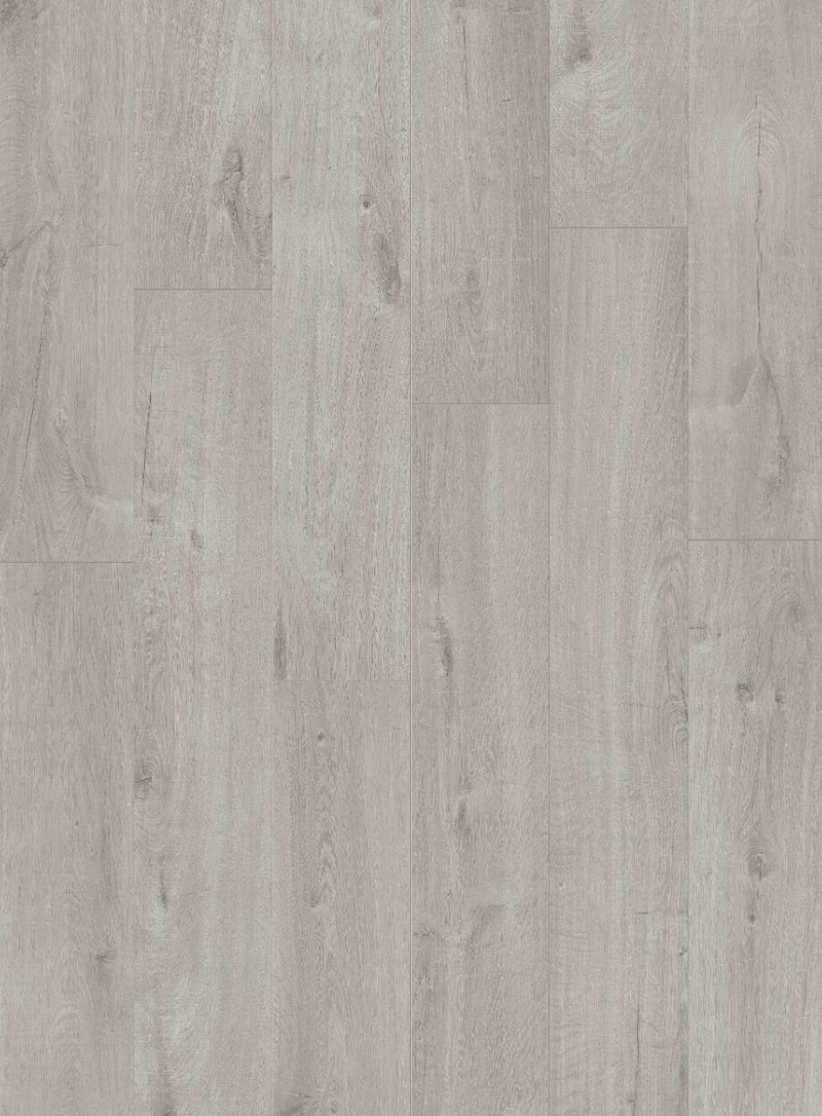 Vinyylilattia LVT QUICK STEP, Pulse Click Plus, Tammi Cotton Oak Cold Grey, viistetty