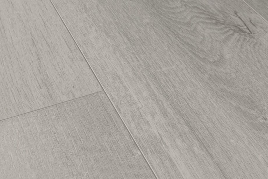 Vinyylilattia LVT QUICK STEP, Pulse Click Plus, Tammi Cotton Oak Cold Grey, viistetty