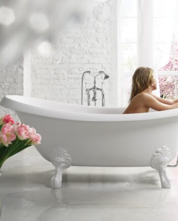 Amme PAA VICTORIA Silkstone matta kivi; jalat ANTICA