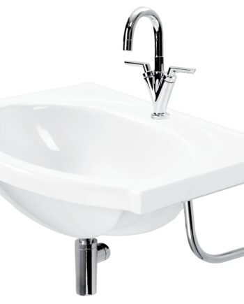 Pesuallas PAA DELTA  kiiltävä kivi 600 mm