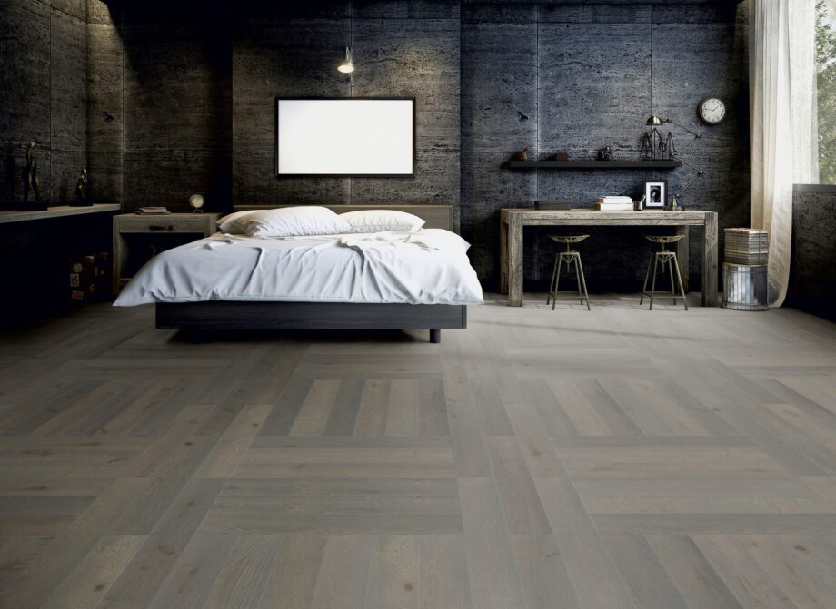 Parketti Tammi, ter Hürne, Oak azure brown, harjattu, viistetty, luonnonöljy – 3