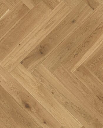 Parketti Tammi, ter Hürne, kalanruoto, oak herringbone, harjattu, viistetty, matta lakka