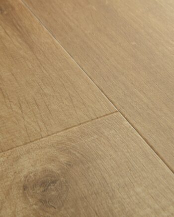 Vinyylilattia SPC Quick Step cotton oak deep natural alpha medium planks, viistetty