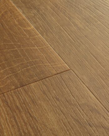 Vinyylilankut SPC Quick Step autumn oak brown alpha medium planks, viistetty