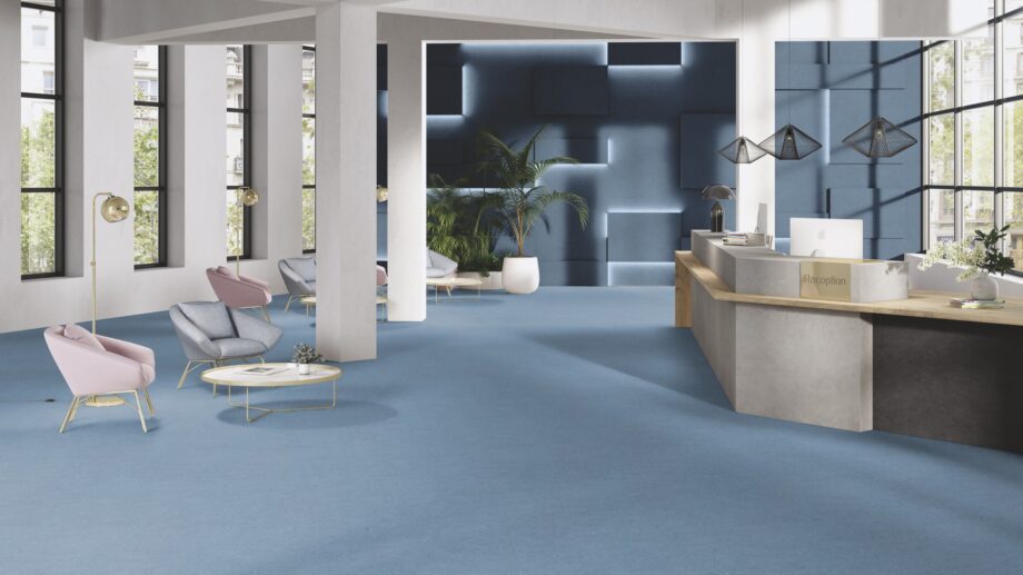 Linoleumi Gerflor Marmorette 0023 Dusty Blue