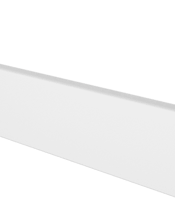 Jalkalista mänty maalattu valkoiseksi 12x58mm