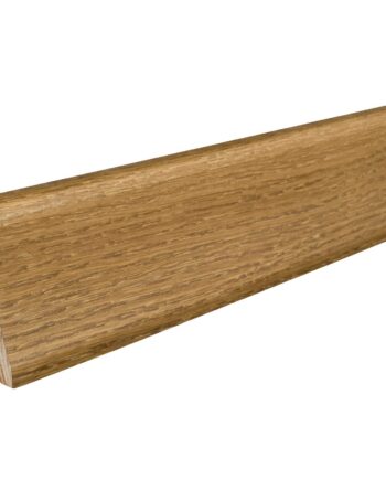 Jalkalista viilutettu tammi ruskea lakattu 20x58mm