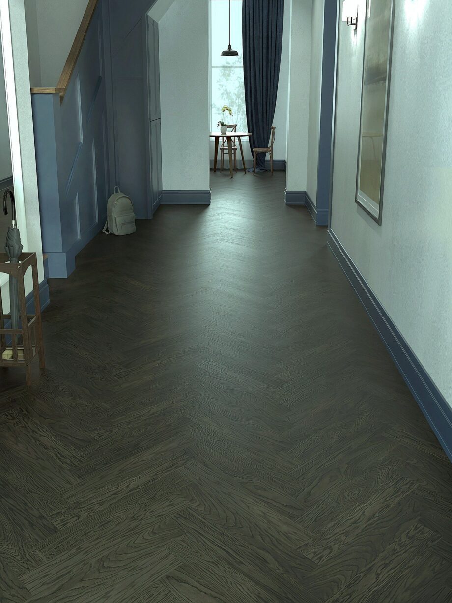 Kalanruotoparketti tammi Natur viistetty Lava Grey mattalakka – kuva 2 Kalanruotoparketti tammi Natur viistetty Lava Grey mattalakka – 2