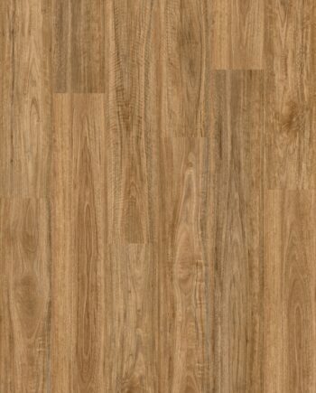 LVT parkett Quick-Step Bloom Wild Spotted Gum helepruuni tooni ja põrandalaua disainiga