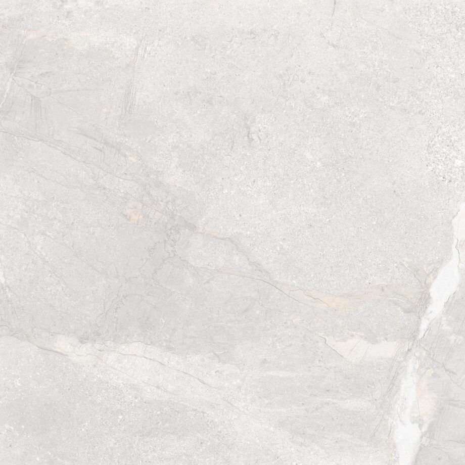 Kiviefektiga poleeritud keraamiline põrandaplaat Tau Mainstone Silver Pol, 120x120 cm, 9 mm, hõbehall, rektifitseeritud