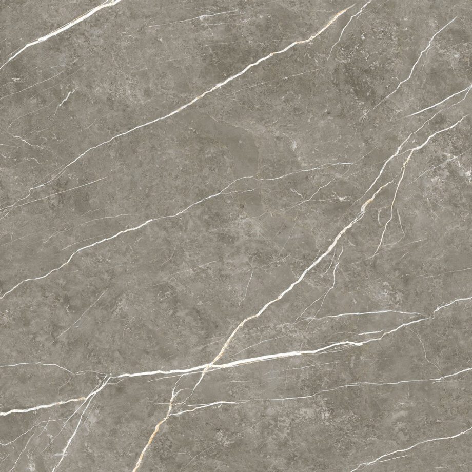 004.120.0294.07981-1 Marmorefektiga poleeritud keraamiline põrandaplaat Tau Elite Graphite Pol, 120x120 cm, 9 mm, grafiithall, rektifitseeritud