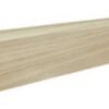 porandaliist-108400-1 Viilutettu jalkalista tammi valkoinen lakka, 60x16x2200 mm