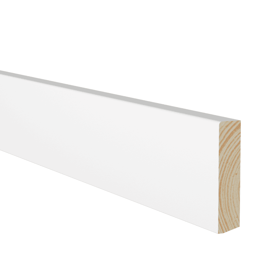 porandaliist-123177-1 Jalkalista mänty valkoiseksi maalattu, 21x95x2700 mm