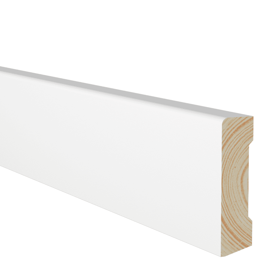porandaliist-157944-1 Jalkalista mänty valkoiseksi maalattu, 15x58x2700 mm