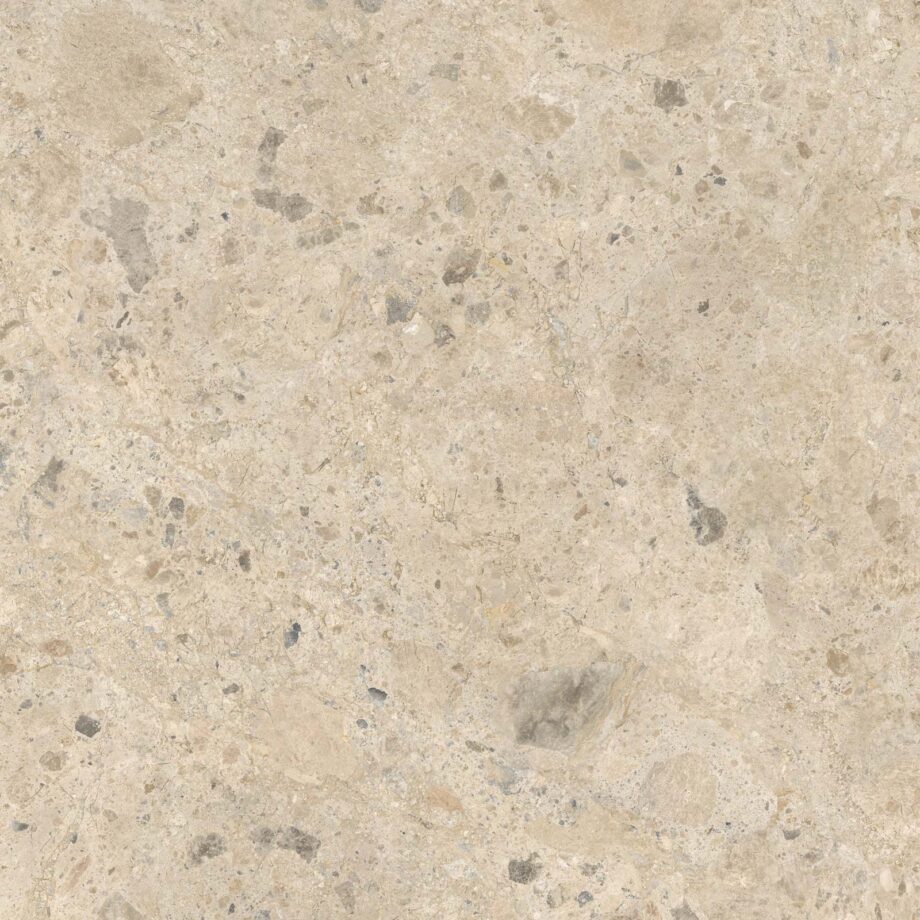 017.010.0119.15997-1 Kiviefektiga matt keraamiline põrandaplaat Tau Qatar Sand, 100x100 cm, liivabeež, rektifitseeritud
