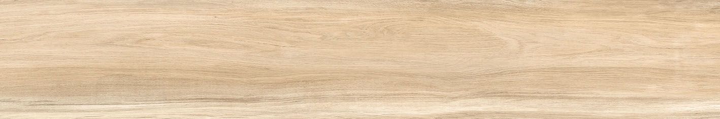 Puidumustriga matt keraamiline põrandaplaat Tau Bohars Sand, 20x120 cm, 9 mm, liivabeež, rektifitseeritud