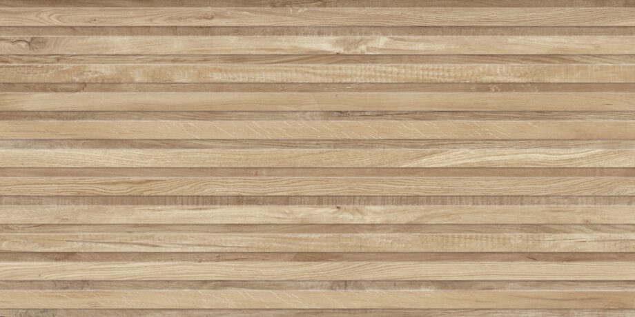 Reljeefne puidumustriga keraamiline seinaplaat Tau Eternal Roble, 60x120 cm, tamm, rektifitseeritud
