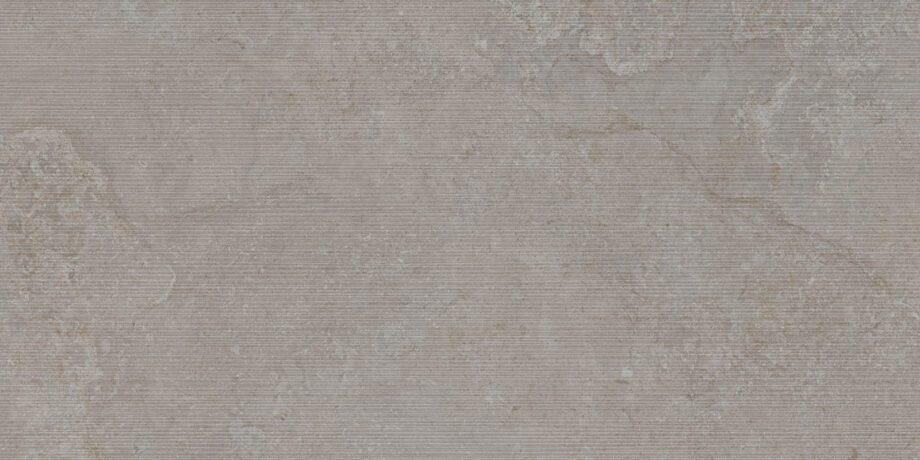017.250.0183.15769-1 Reljeefne kiviefektiga portselanist seinaplaat Tau Dorset Silver Relief, 60x120 cm, hõbehall, rektifitseeritud