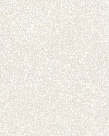 Terrazzo mustriga matt keraamiline põrandaplaat Tau Portobello White, 60x120 cm, valge, R10, rektifitseeritud