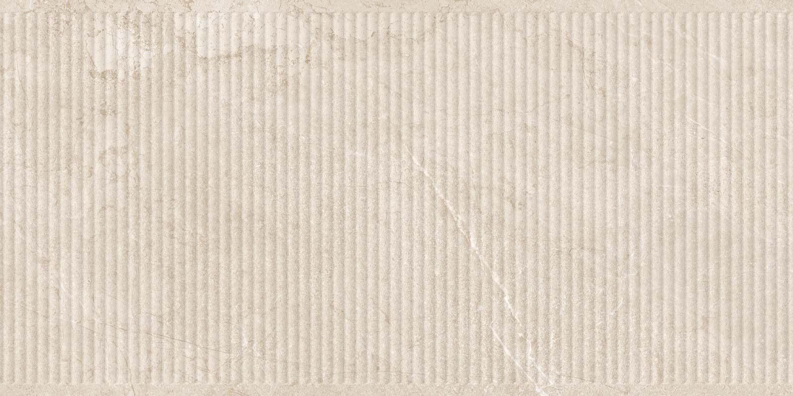 Reljeefne kiviefektiga keraamiline seinaplaat Tau Lithos Relief Linen, 60x120 cm, linane beež, R10, rektifitseeritud