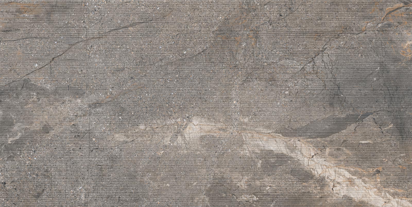 Reljeefne kiviefektiga keraamiline seinaplaat Tau Mainstone Carve Gray, 75x150 cm, 10,5 mm, hall, R10, rektifitseeritud