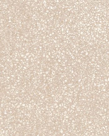 Terrazzo mustriga matt keraamiline põrandaplaat Tau Portobello Sand, 60x60 cm, 9 mm, liivabeež, R10, rektifitseeritud