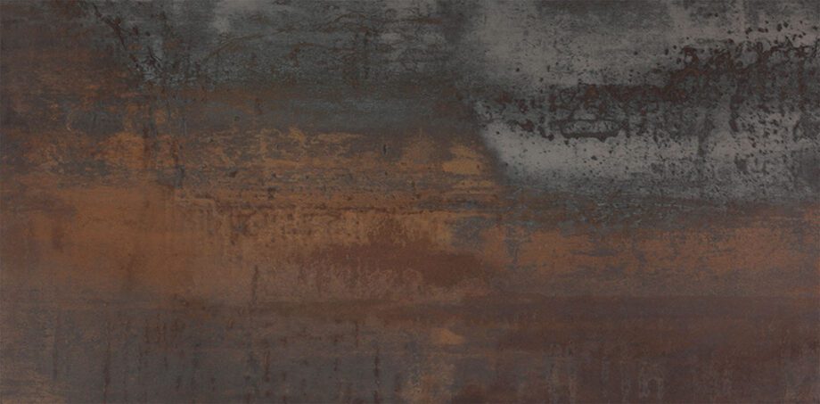 Corten-terase efektiga portselanplaat Tau Corten A, 60x120 cm, 10,5 mm, roostepruun, rektifitseeritud