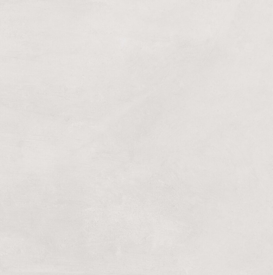 Betoonimustriga matt keraamiline põrandaplaat Tau Lema White, 90x90 cm, valge, R10, rektifitseeritud