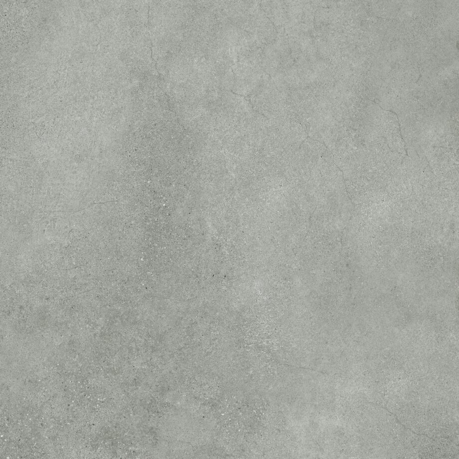 Betoonimustriga matt keraamiline põrandaplaat Tau Integra Gray, 90x90 cm, hall, R10, rektifitseeritud