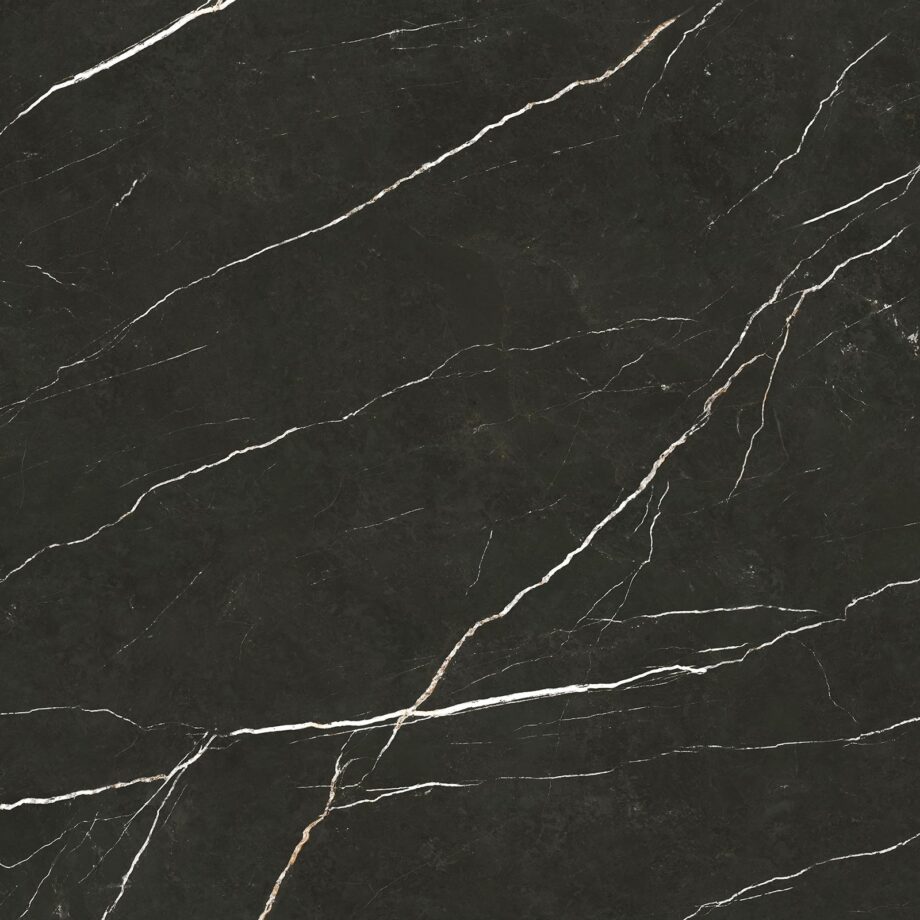 035.120.0157.09213-1 Marmorefektiga matt keraamiline põrandaplaat Tau Elite Black, 120x120 cm, 9 mm, must, R10, rektifitseeritud