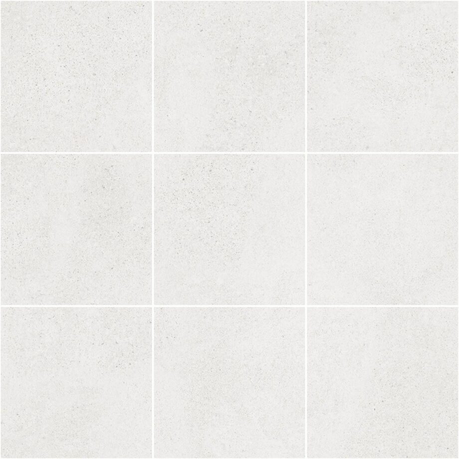 036.280.0108.04400-1 Betoonimustriga mosaiikplaat Tau Integra White 10x10, 30x30 cm, valge