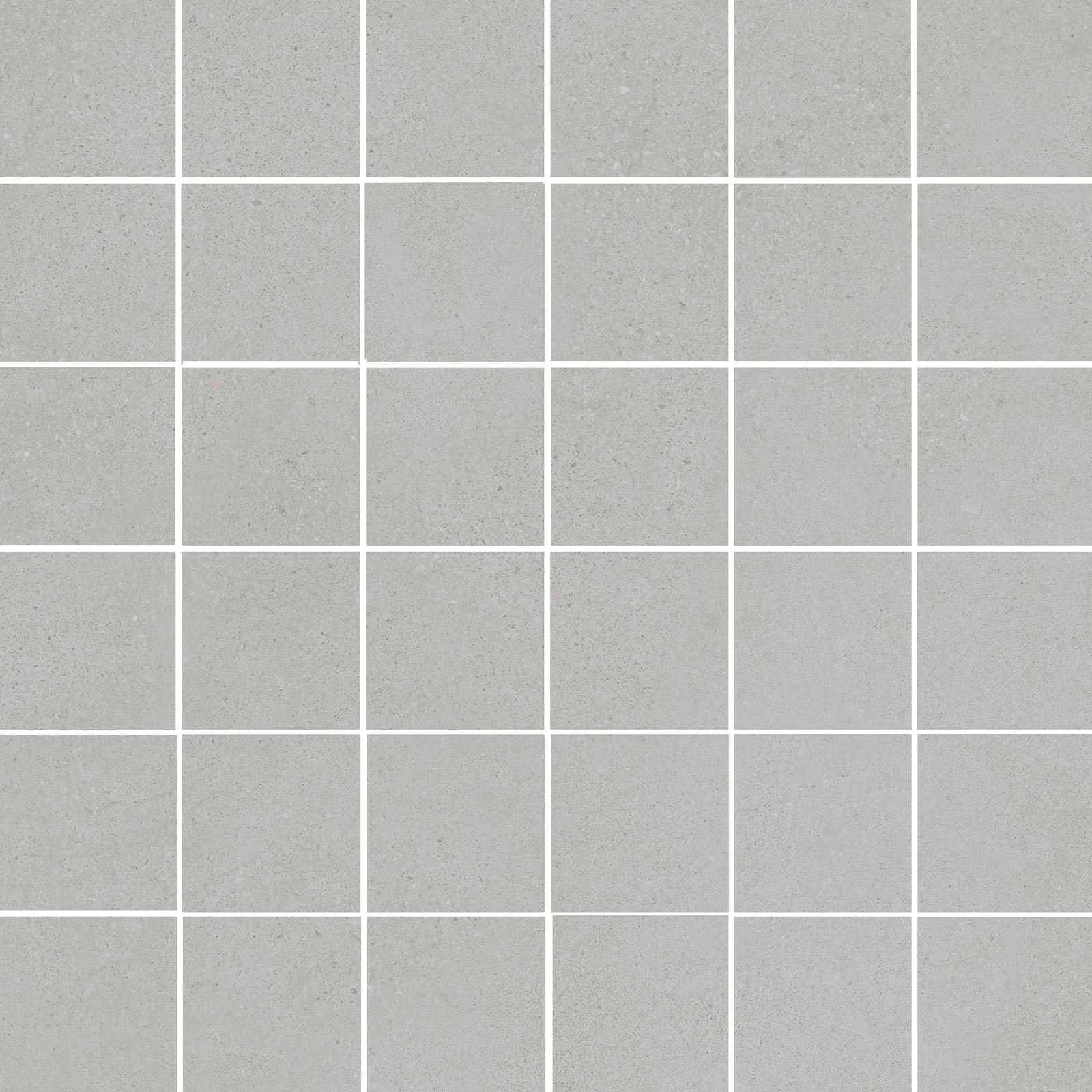 Betoonimustriga mosaiikplaat Tau Integra Silver 5x5, 30x30 cm, hõbehall