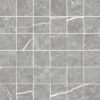 036.281.0368.09213-1 Marmorefektiga matt mosaiikplaat Tau Elite Gray 5x5, 30x30 cm, hall