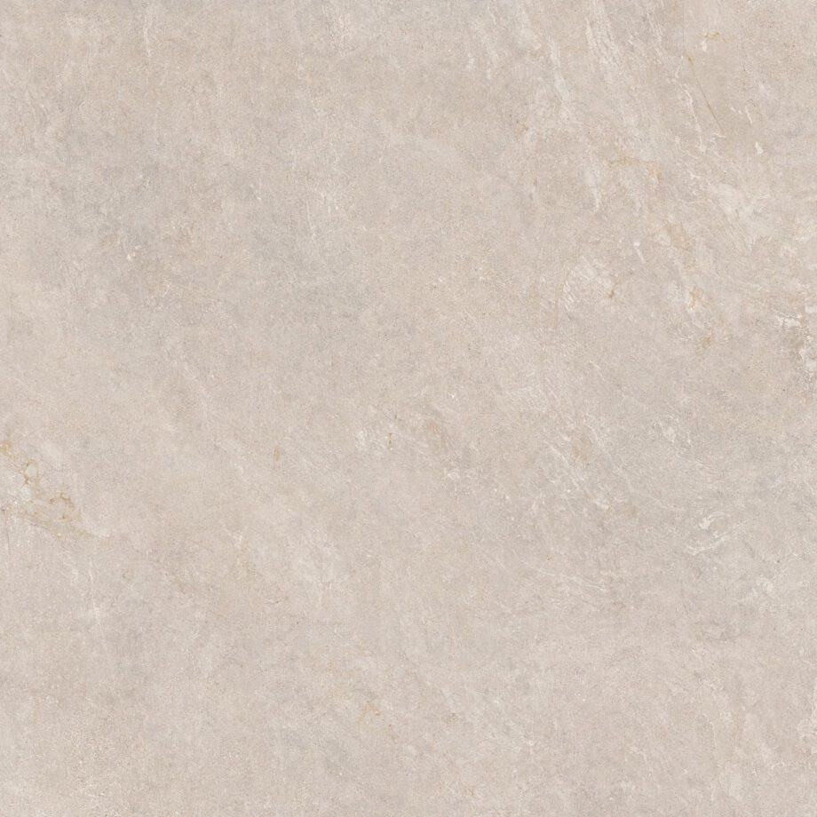 Kiviefektiga poolpoleeritud portselanplaat Tau Caribbean Ivory SP, 120x120 cm, 9 mm, elevandiluu, rektifitseeritud