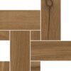 041.096.0370.09300-1 Puidumustriga mosaiikplaat Tau Loire Umber Legno, 22x22 cm, umbrapruun