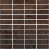041.180.0898.03972-1 Corten-terase efektiga portselanmosaiik Tau Corten A, 30x30 cm, roostepruun