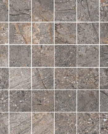Kiviefektiga mosaiikplaat Tau Mainstone Gray 5x5, 30x30 cm, hall