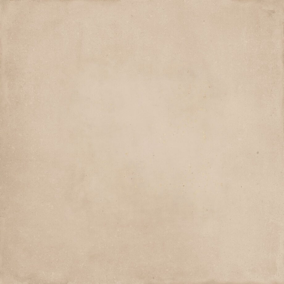 Betoonimustriga matt keraamiline põrandaplaat Tau Detroit Linen, 120x120 cm, 7,8 mm, linane beež, R10, rektifitseeritud