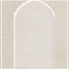 088.141.0108.15724-1 Betoonimustriga mosaiikplaat Tau Detroit White Arco, 43,7x14,3 cm, valge