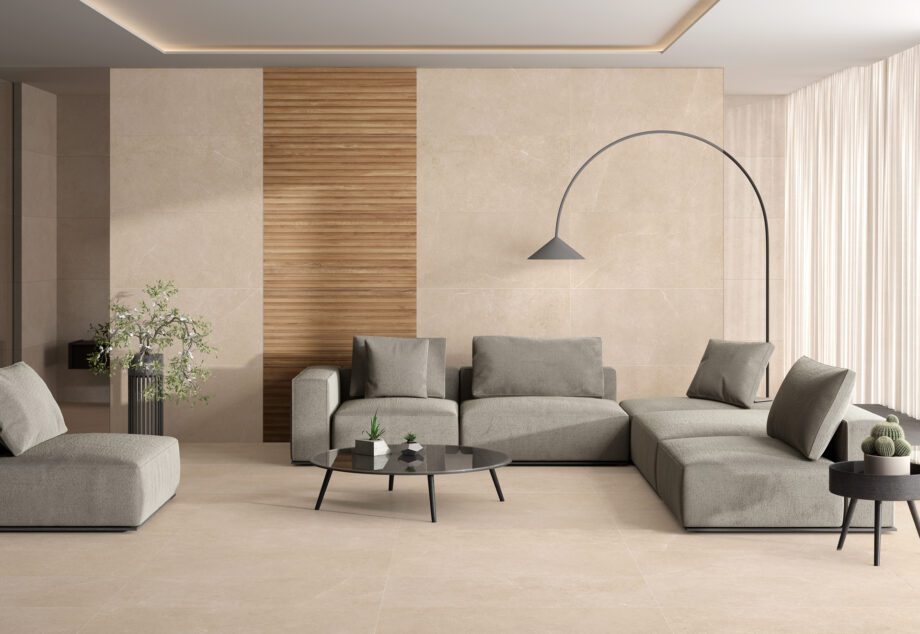 Puidumustriga matt keraamiline põrandaplaat Tau Eternal Teka, 20x120 cm, 9 mm, tiik, rektifitseeritud