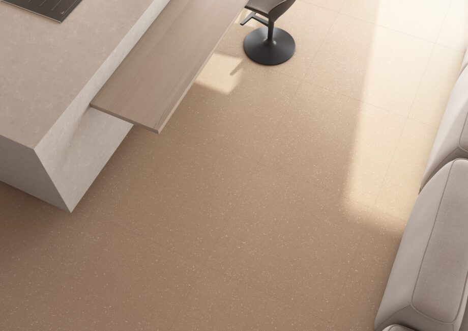 Marmorefektiga matt keraamiline põrandaplaat Tau Sassy Terracota, 60x120 cm, 10,5 mm, terrakota, R10, rektifitseeritud